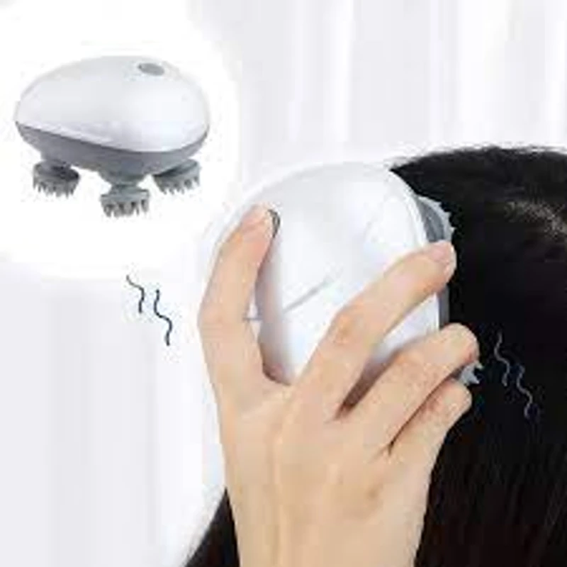 Scalp Head Hair Massager Electric Health Care Antistress Relax Body Massagem Deep Saude Tissue Prevent Body Massage - Image 3