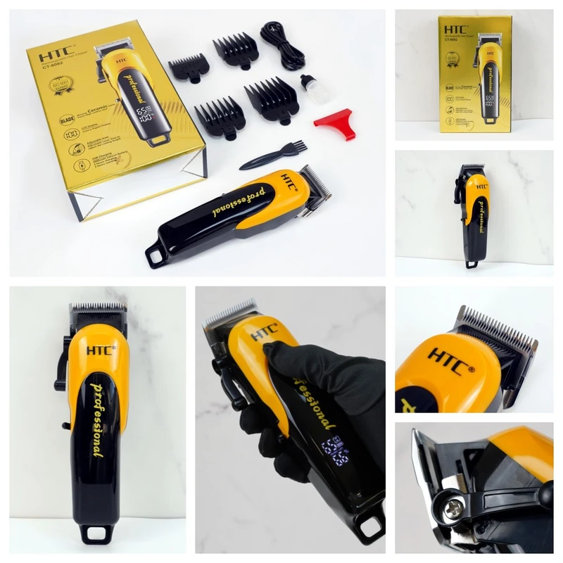 HTC CT- 8082 Rechargeable Hair Clipper Trimmer for Men - Image 5
