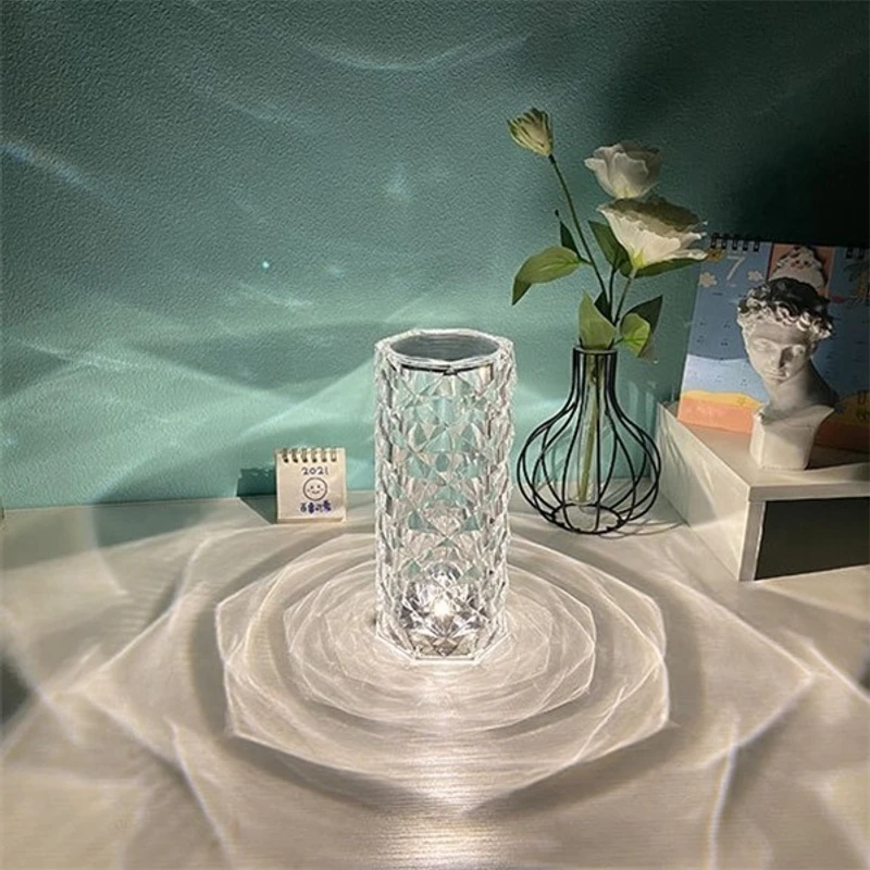 Rose Diamond Table Lamp