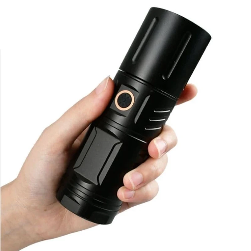 Super power With Power bank USB Rechargeable Emergency LED Torch Ligh