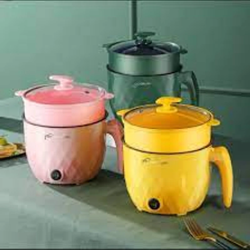 New Multifunctional Mini Electric Rice Cooker | Non-Stick Cooking Pot | 1.8 L. Non-Stick Cooker
