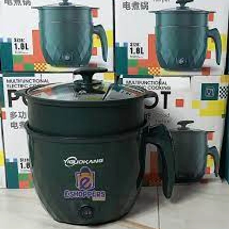 New Multifunctional Mini Electric Rice Cooker | Non-Stick Cooking Pot | 1.8 L. Non-Stick Cooker - Image 3