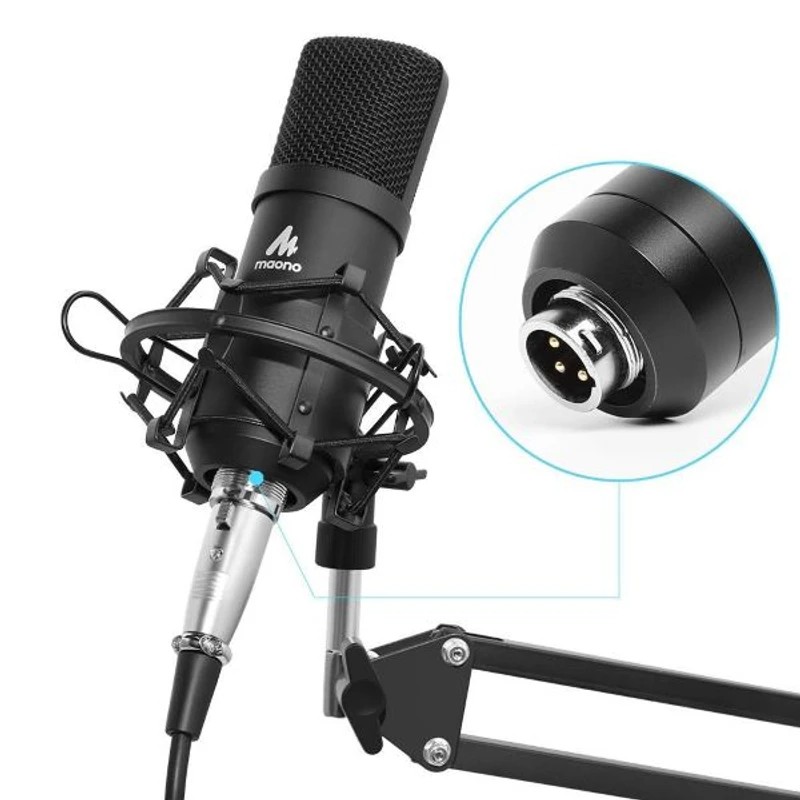 Maono AU-A03 Professional Condenser Studio Microphone Kit