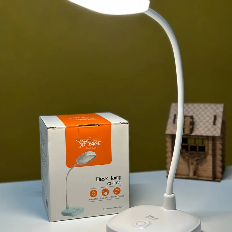YAGE T034 USB CHARGING SMALL DESK LAMP LED DESK STUDENT EYE PROTECTION LAMP