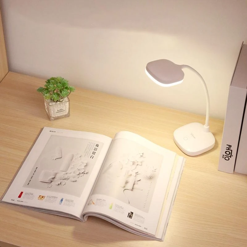 YAGE T034 USB CHARGING SMALL DESK LAMP LED DESK STUDENT EYE PROTECTION LAMP - Image 4