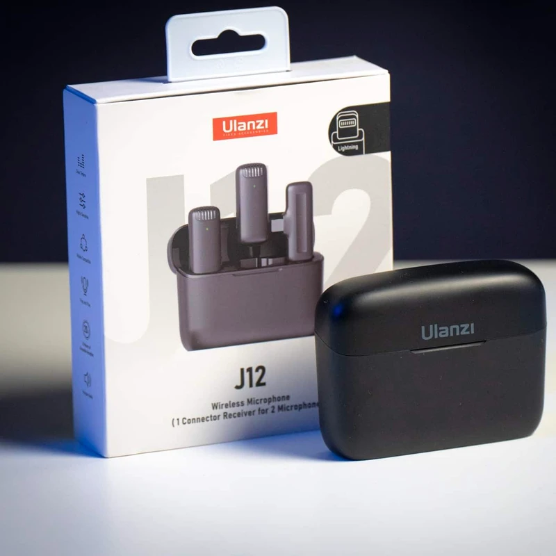 Ulanzi J12 Dual Wireless Microphone Type-C & iPhone (Official Product)