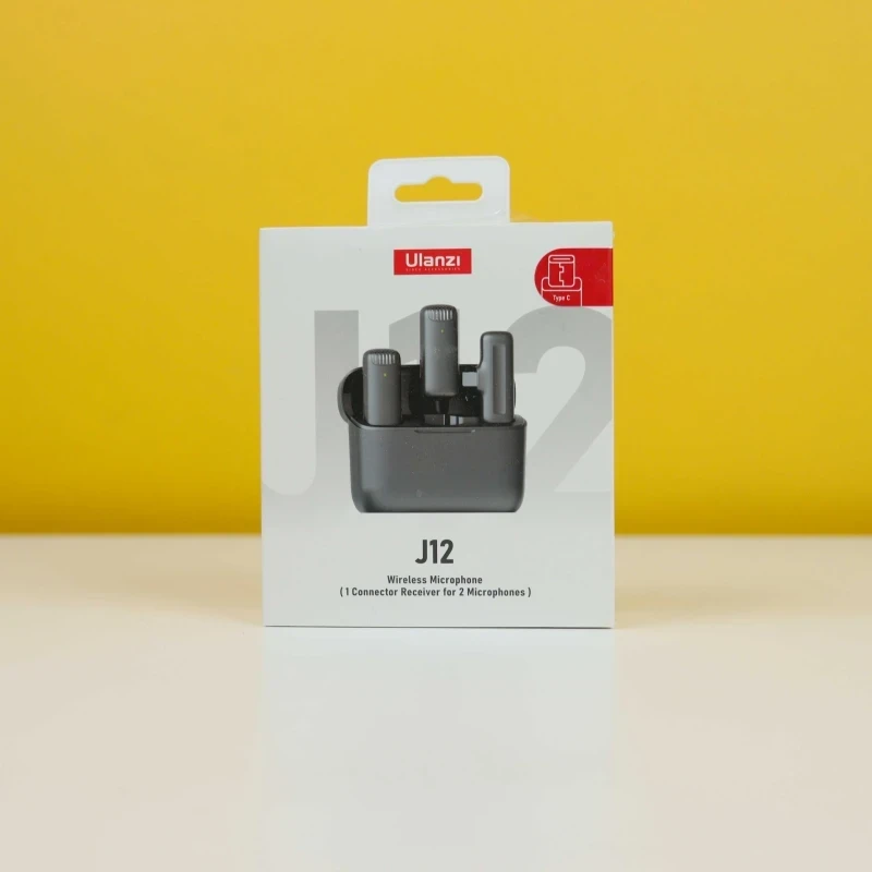 Ulanzi J12 Dual Wireless Microphone Type-C & iPhone (Official Product) - Image 3