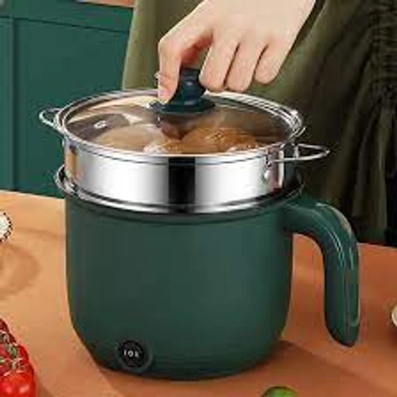 Multifunctional Non-stick Mini Rice Cooker Non-Coated Household Electric Cooker Electric Frying Pan