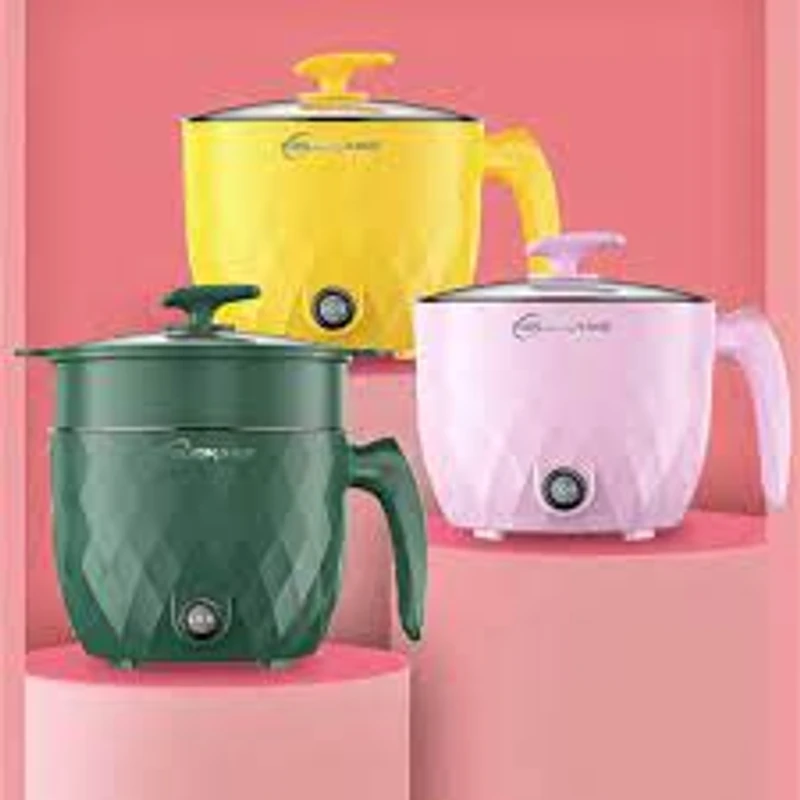 Multifunctional Non-stick Mini Rice Cooker Non-Coated Household Electric Cooker Electric Frying Pan - Image 3