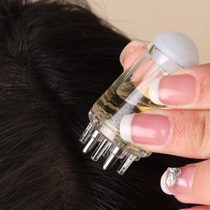 Essential Oil Applicator Head Scalp Massager