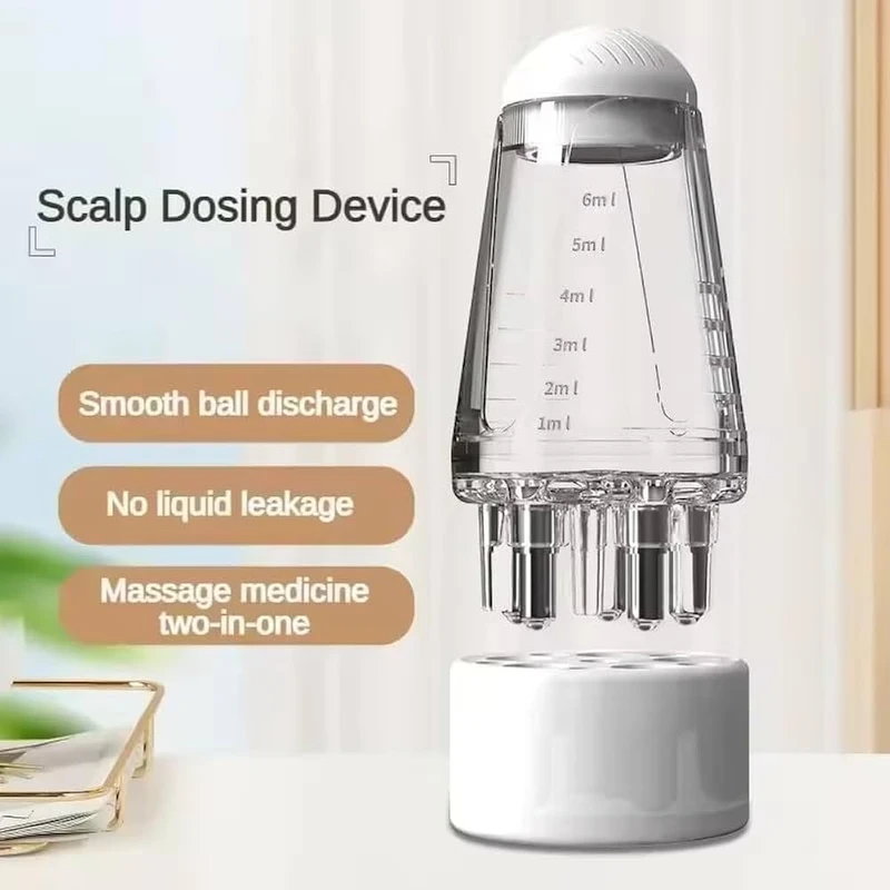Essential Oil Applicator Head Scalp Massager - Image 4