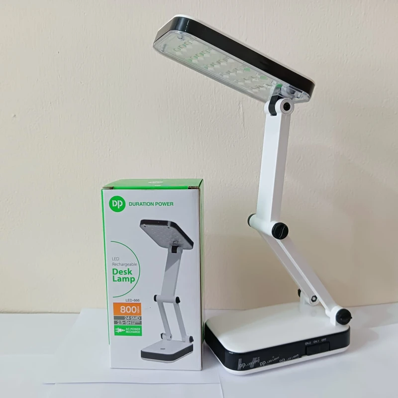 DP LED Portable Rechargeable Desk Lamp (DP LED -666 ) - Image 3