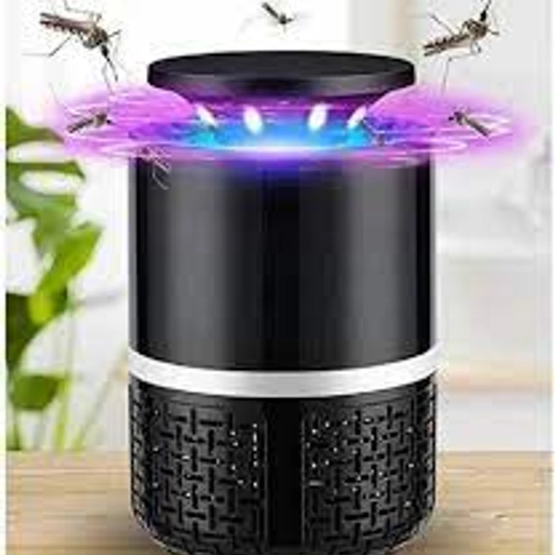 1Pcs Black/White 5V/5W USB Charging Quiet Washable Mosquito Killer Lamp Fly Catcher Insect Trap Light for Home Bedroom/Camping - Image 5
