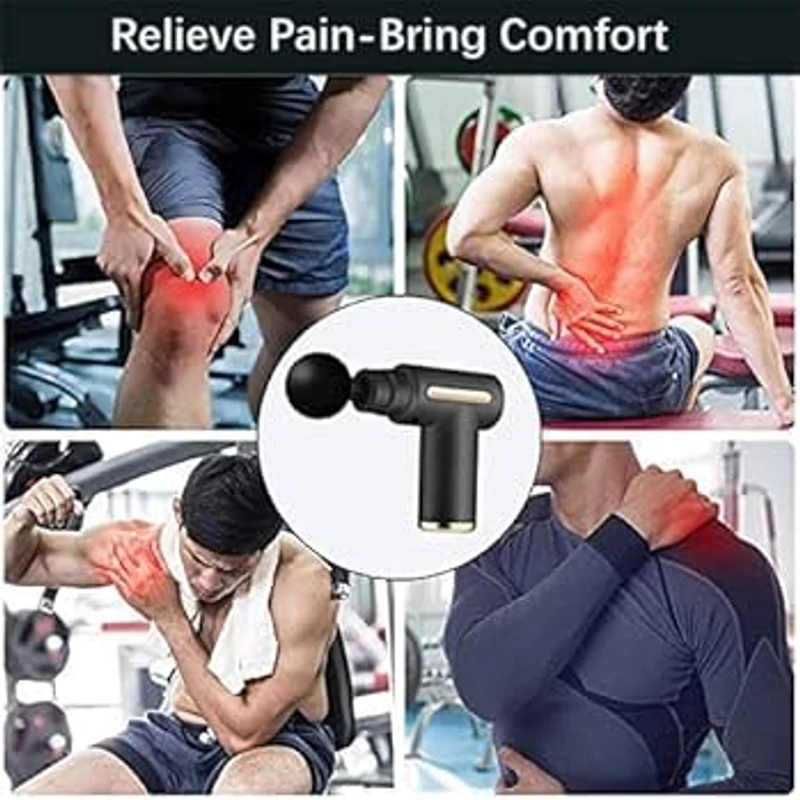 Body massage gun Electric Vibration Body muscle Fascial Gun - Image 8