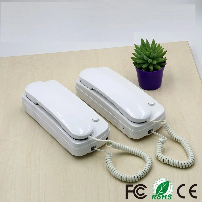 Door To Door Intercom Telephone - White
