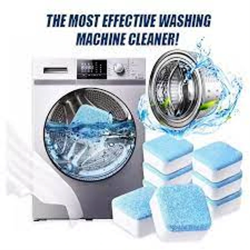 Washing Machine Tub Clean Effervescent Tablet - 12 Pcs