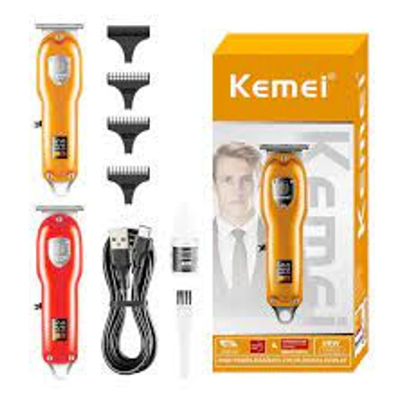 Kemei KM-026 Rechargeable Beard & Hair Clipper Trimmer For Men
