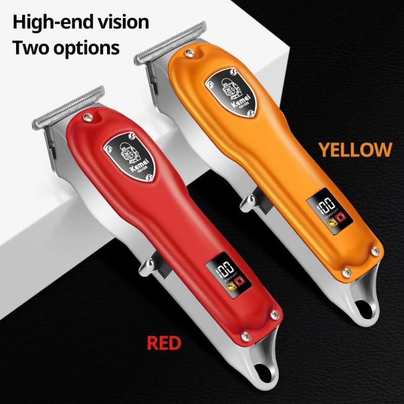 Kemei KM-026 Rechargeable Beard & Hair Clipper Trimmer For Men - Image 4