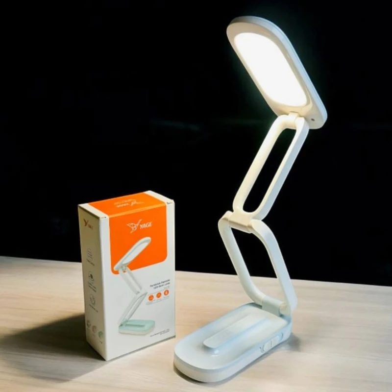 YAGE YG-T125 Table Lamp - Modern LED Desk Lamp with Adjustable Brightness and Eye-Caring Technology