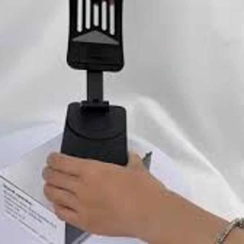 Foldable Mobile Phone Desk Holder,Wireless Speaker with Stand - 3 in 1 Mobile Phone Holder,360 Rotating Phone Stand,Phone Stand with Speaker, Cellphone Holder with Bluetooth Speaker - Image 3