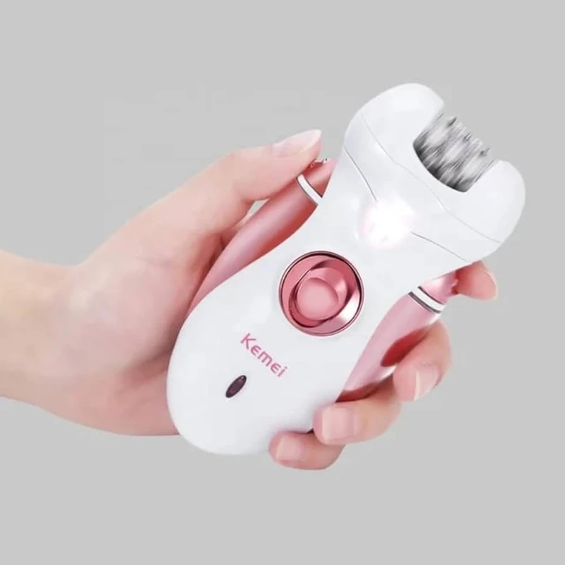 Kemei KM-2530 Epilator, Lady Shaver, & FootCare 4 in 1 Beauty Tools for Women - Image 3