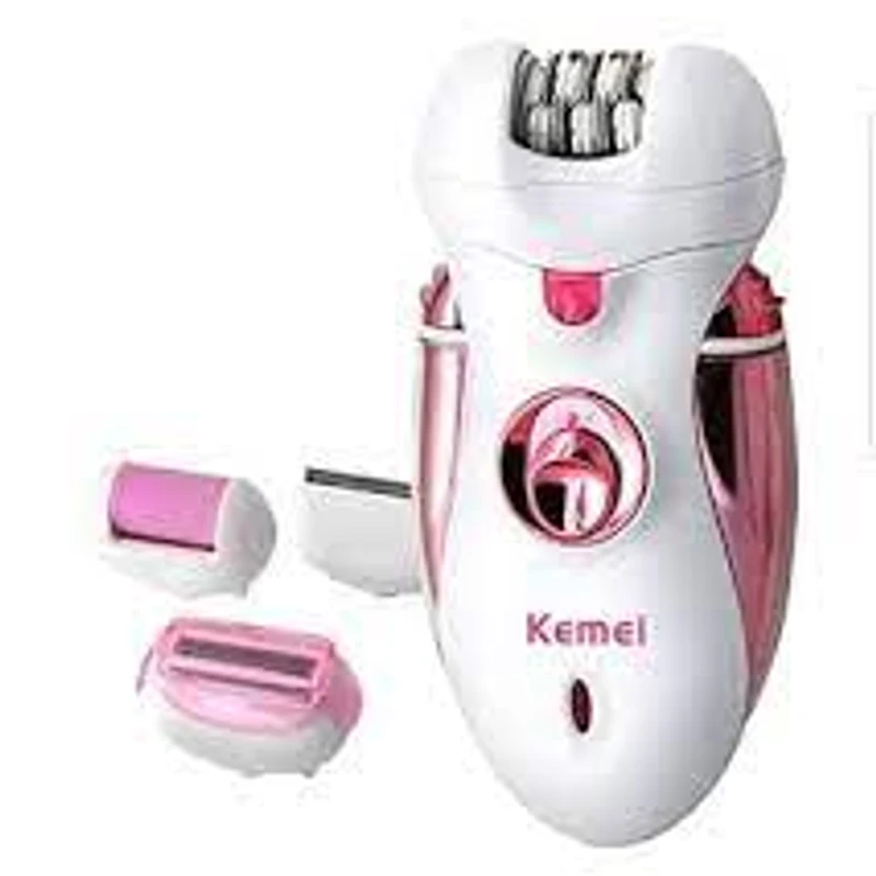 Kemei KM-2530 Epilator, Lady Shaver, & FootCare 4 in 1 Beauty Tools for Women - Image 4