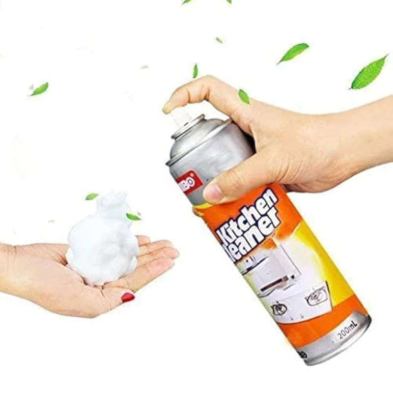 500ml Foam Cleaner Kitchen Grease Cleaner StainRemover Cleaner Spray Magic Kitchen Degreaser Products Foam Home Cleaning - Image 4