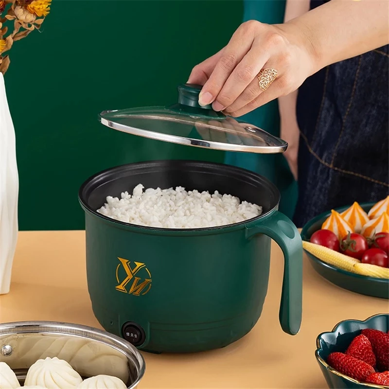 Wenhuo Mini Electric Multifunction Rice Cooker - Green - Image 6