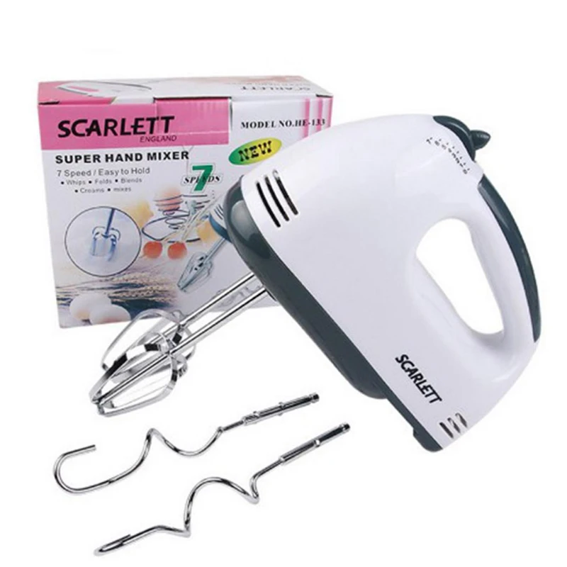 Scarlet electric super hand mixer egg bitter - Image 6