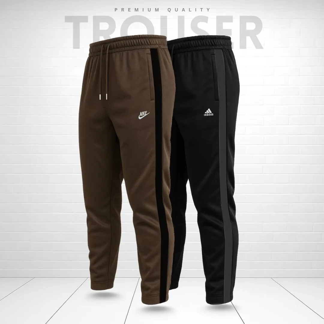 Man Premium Trouser (Coffee+Black)
