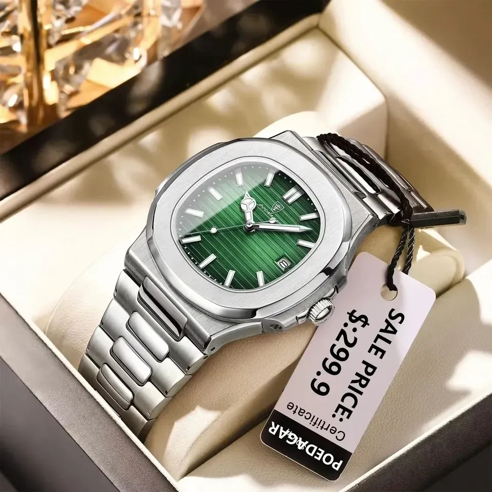 Poedagar 613 Original Watch (Green)