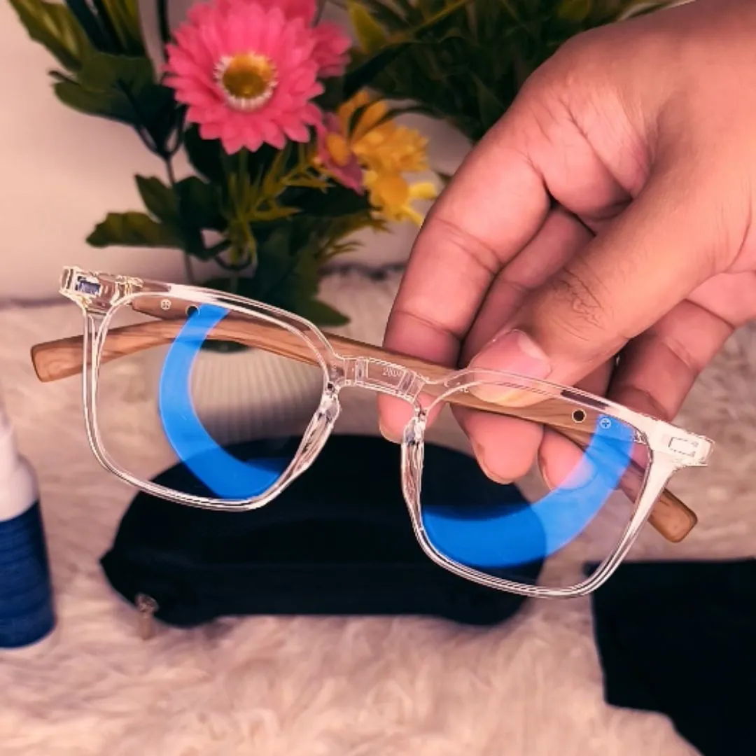 Blue Lens Cart Glass