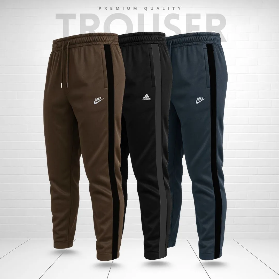 Man Premium Trouser (Coffee+Black+Ash)