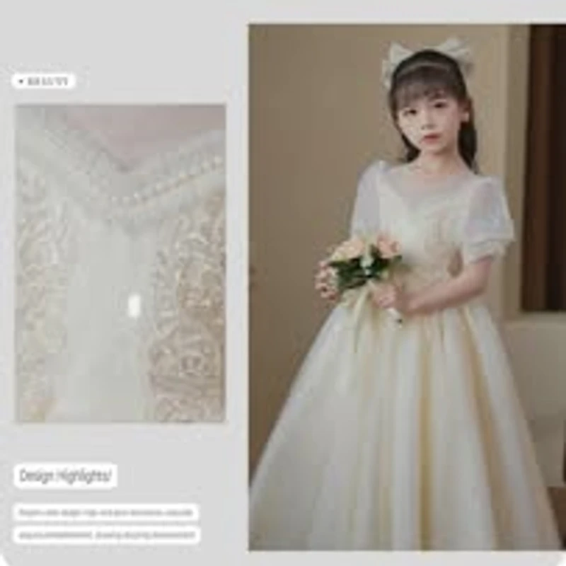🥰Fluffy princess dress,👗