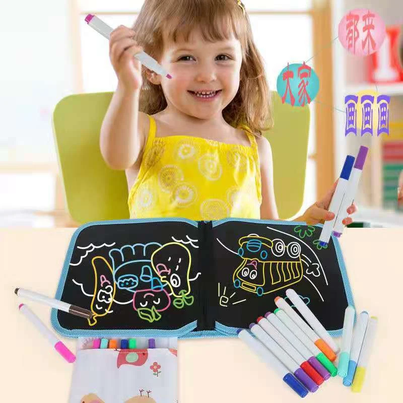 ✅ Erasable draws board water painting book, toy artifact - Image 6