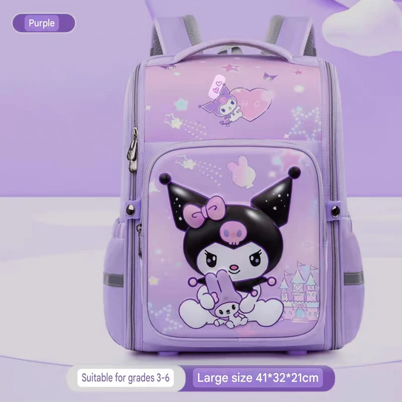 🌟 Meet the Kuromi & Melody Backpack – Cuteness Overload! 🌟