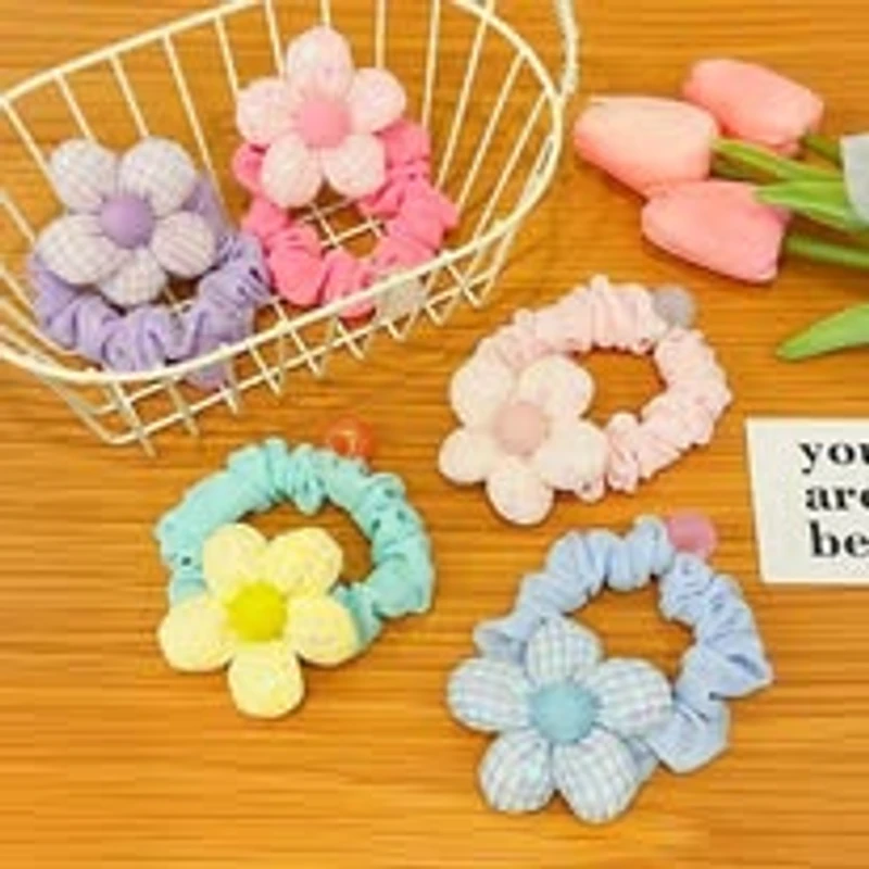 Korean high-definition version of sequined big flower baby hairband - Image 5