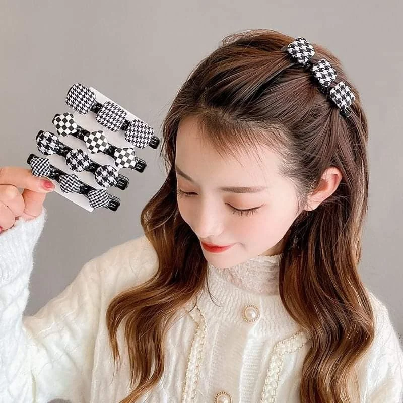 New style bangs clip