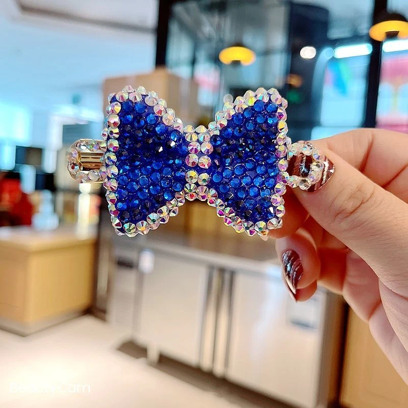 💖💖Korean New Year Red Rhinestone Hairpin Clip 💖💖 - Image 6
