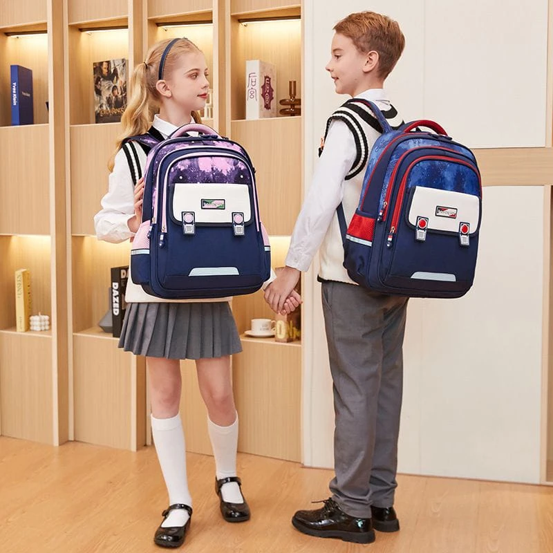 Multi-Layer large capacity primary school student backpack