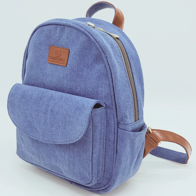RH-11 Stylish Denim Backpack - Image 7