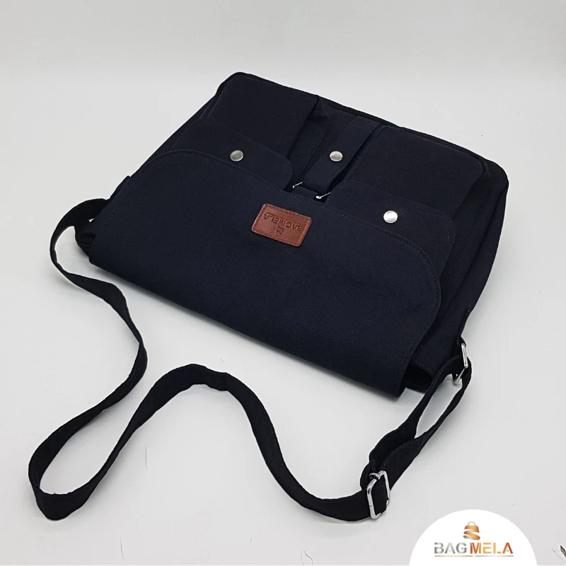 Rh-04 Sky Blue Denim Ladies Side bag - Image 6