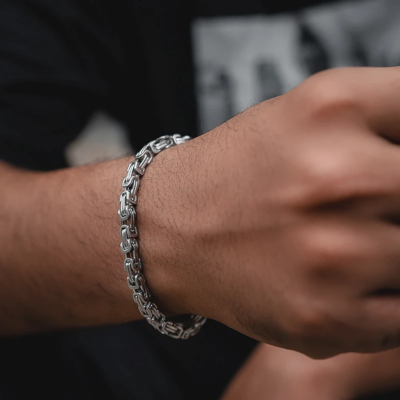 Men style Bracelet (Silver Edition) - Thumbnail 3