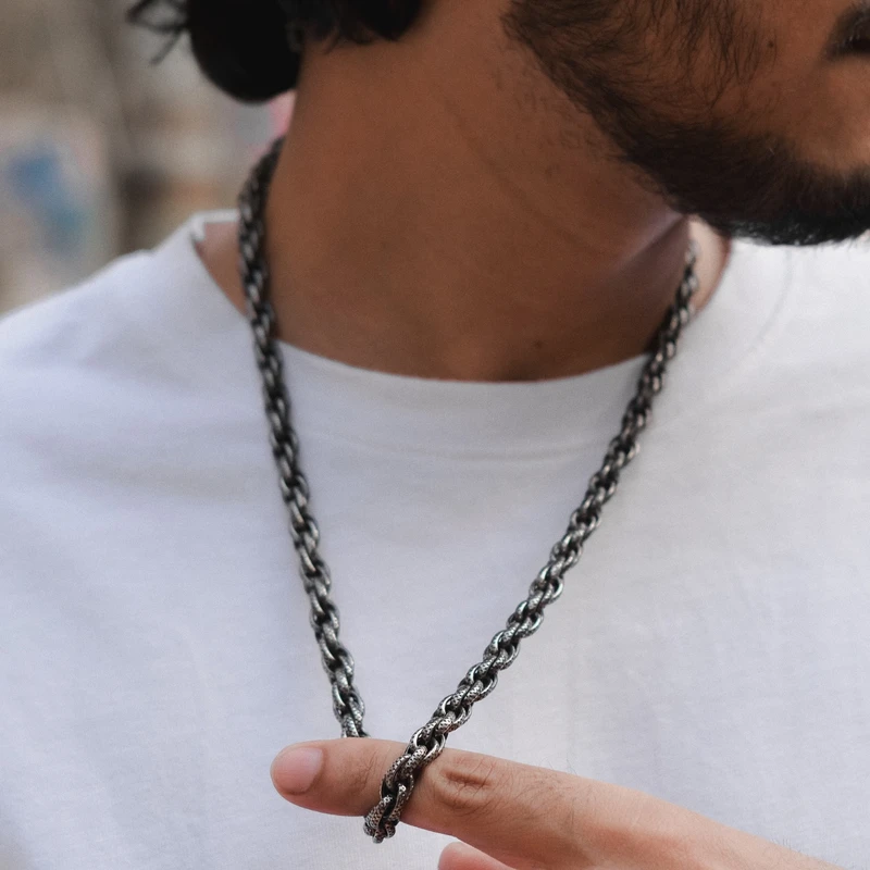 Men  style Chain  (Black Edition) - Thumbnail 3