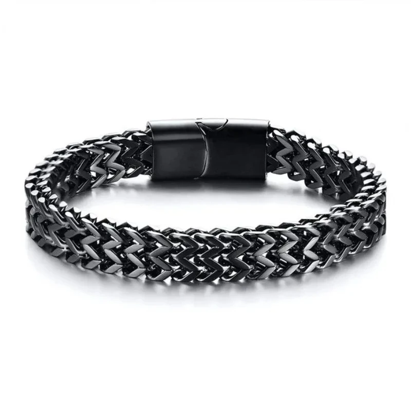 Retro Link Titanium Bracelet - Thumbnail 4