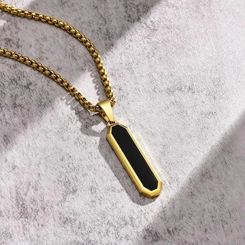 Modern Minimalist Pendant Necklace - Thumbnail 5