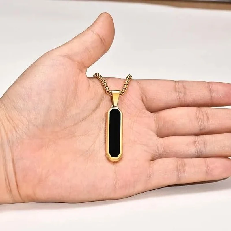 Modern Minimalist Pendant Necklace - Thumbnail 6