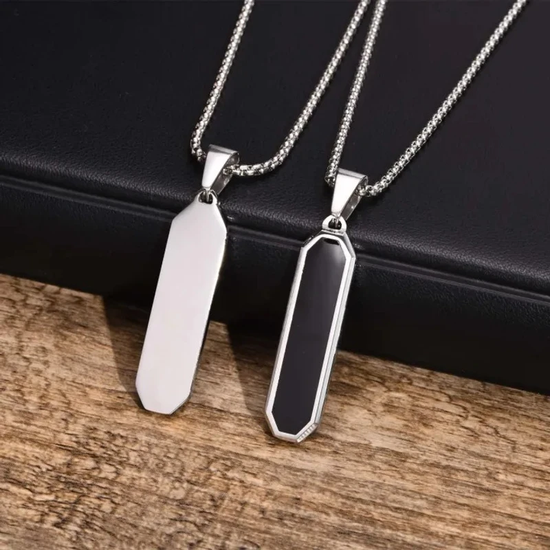 Modern Minimalist Pendant Necklace - Thumbnail 10
