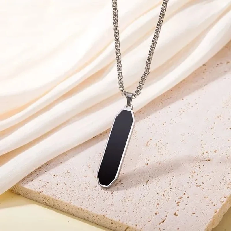Modern Minimalist Pendant Necklace - Thumbnail 11