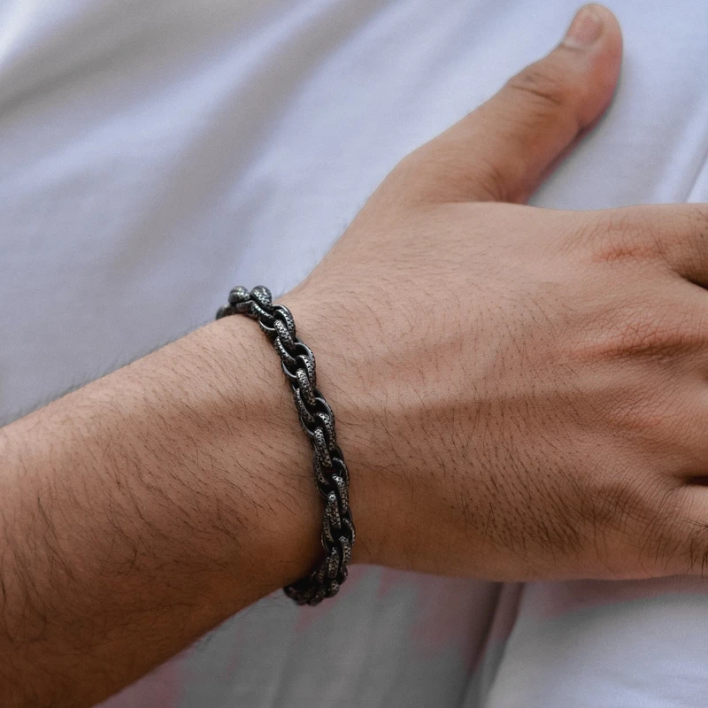 Men  style  Bracelet (Black Edition)